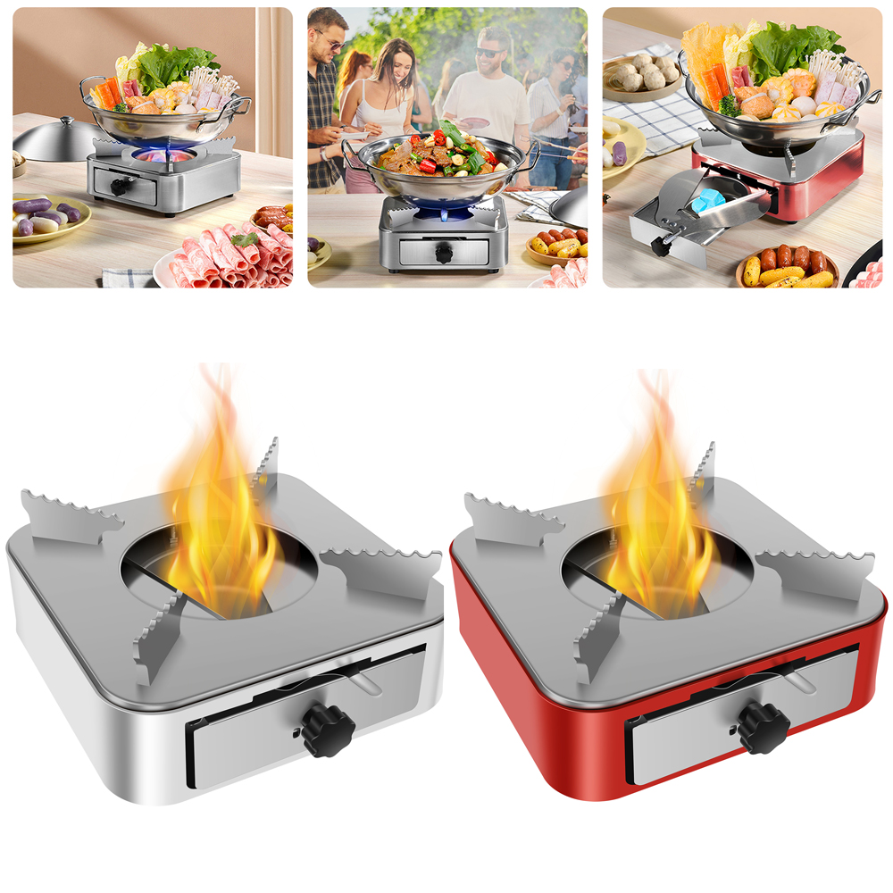 Camping Cooking Grill - Portable Camping Stove Stainless Steel Camping