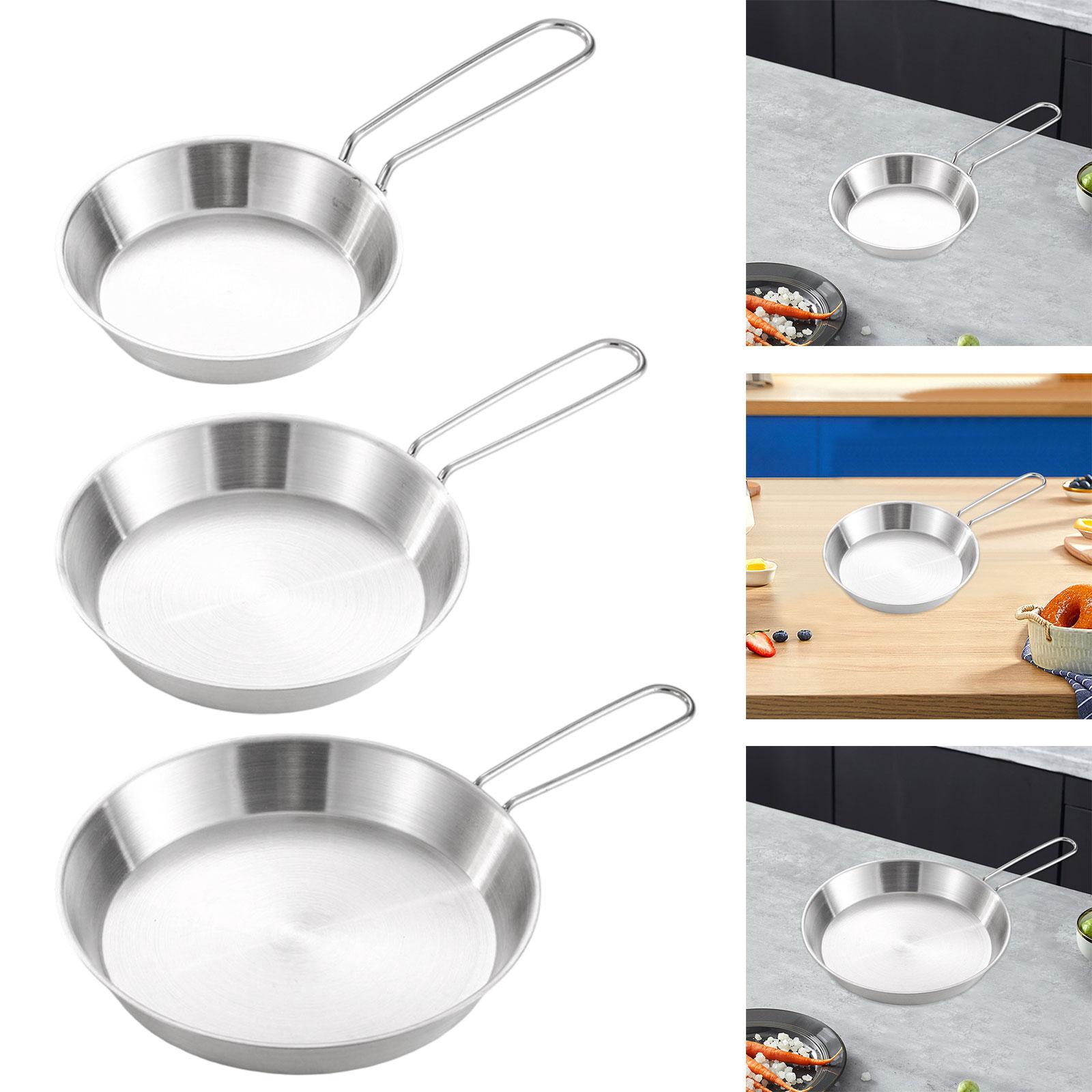 Camping Cooking Easy - Stainless Steel Camping Fry Pan Cookware