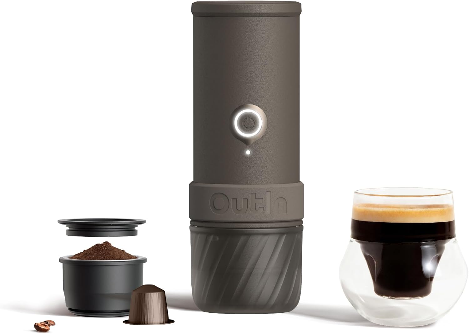 Pocket Coffee Maker - Portable Electric Espresso Machine, Mini Camping