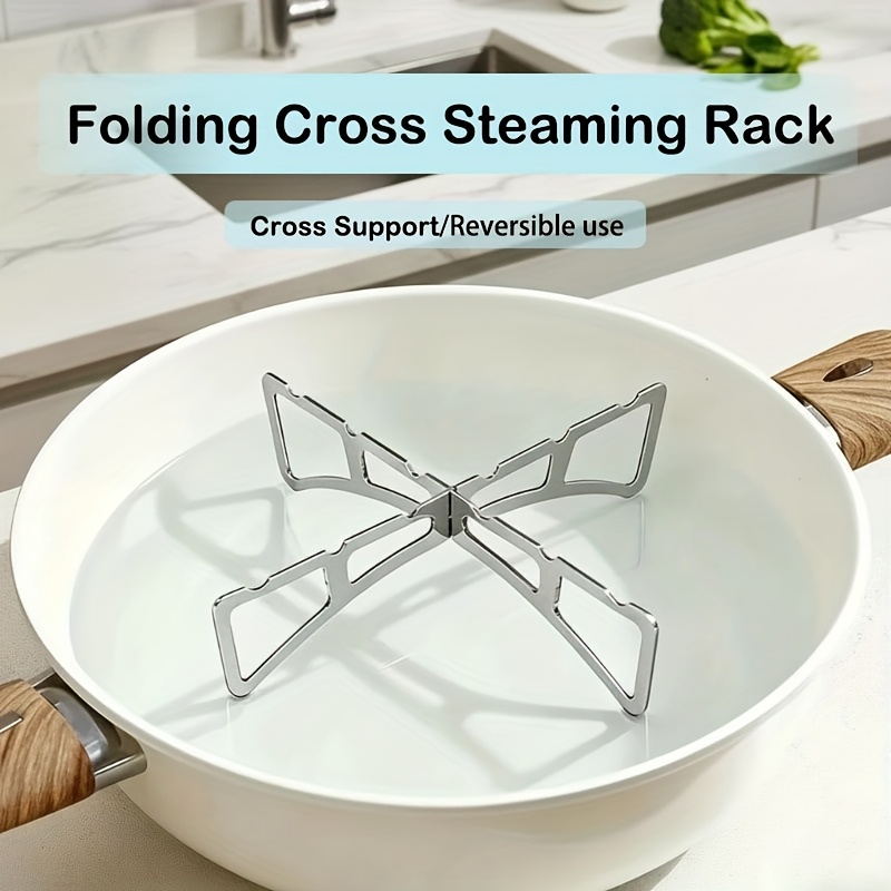 Camping Cooking Easy - Stainless Steel High Temp Folding Steaming