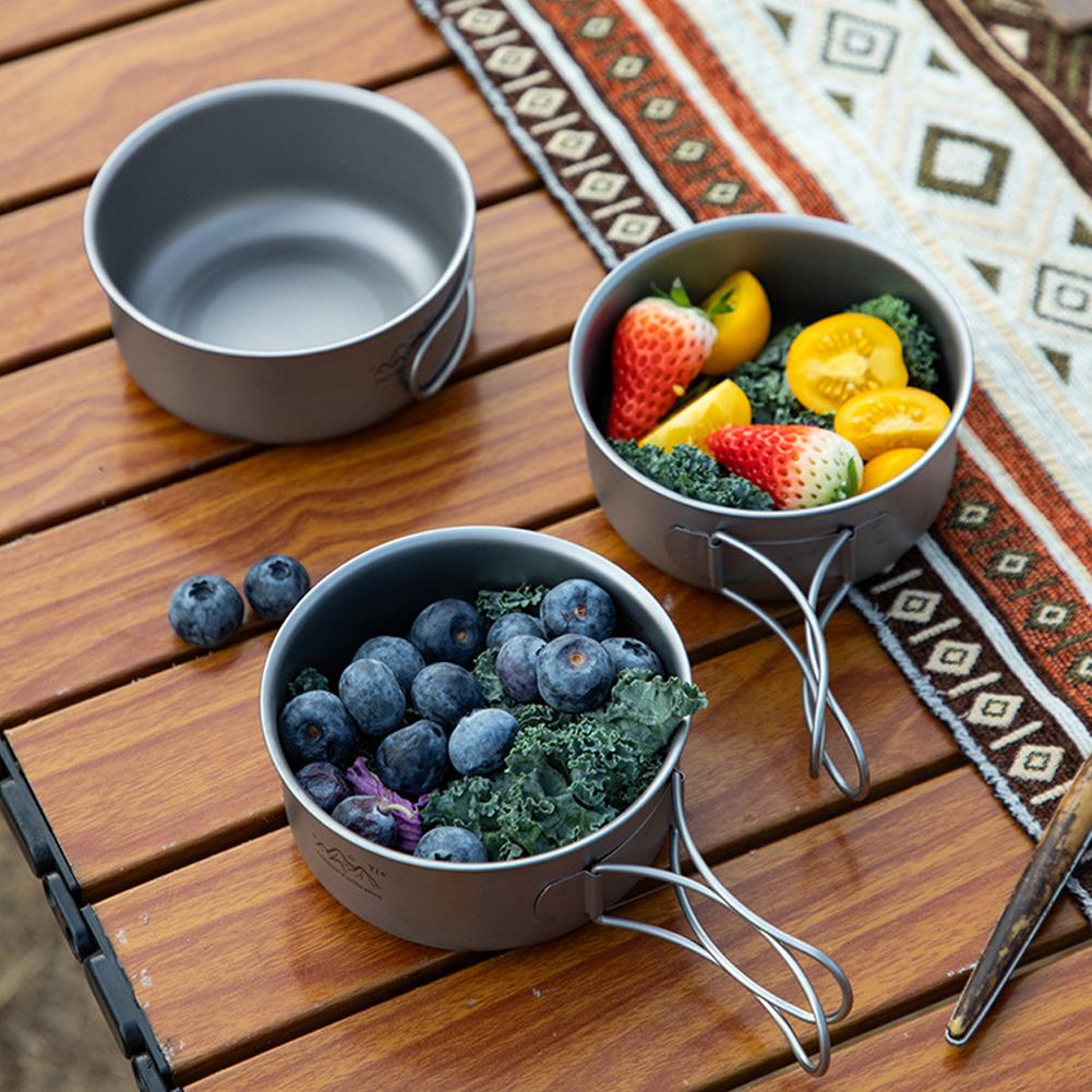 Camping No Cooking Meals - Ultralight Camping Pot Portable Soup Pot