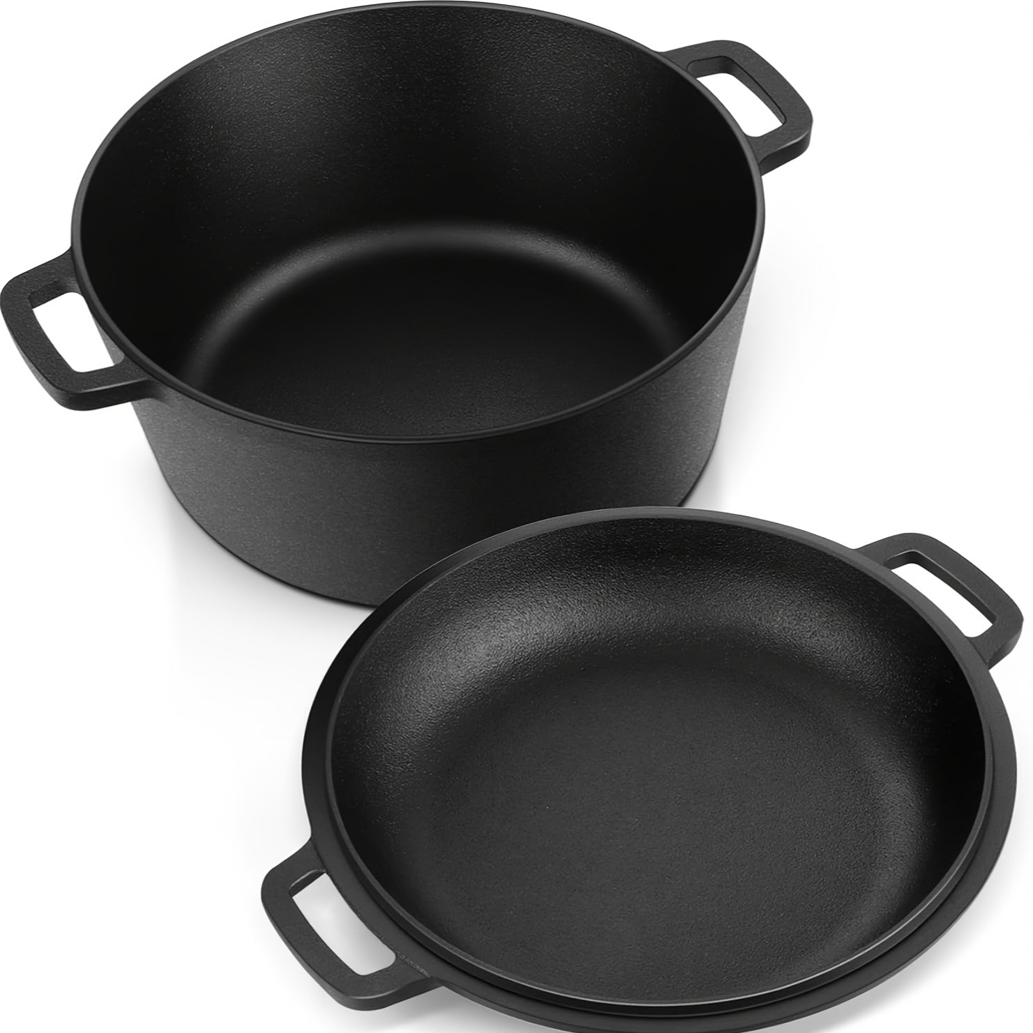 Camp Dutch Oven Cast - us5 QT Cast Iron Dutch Oven