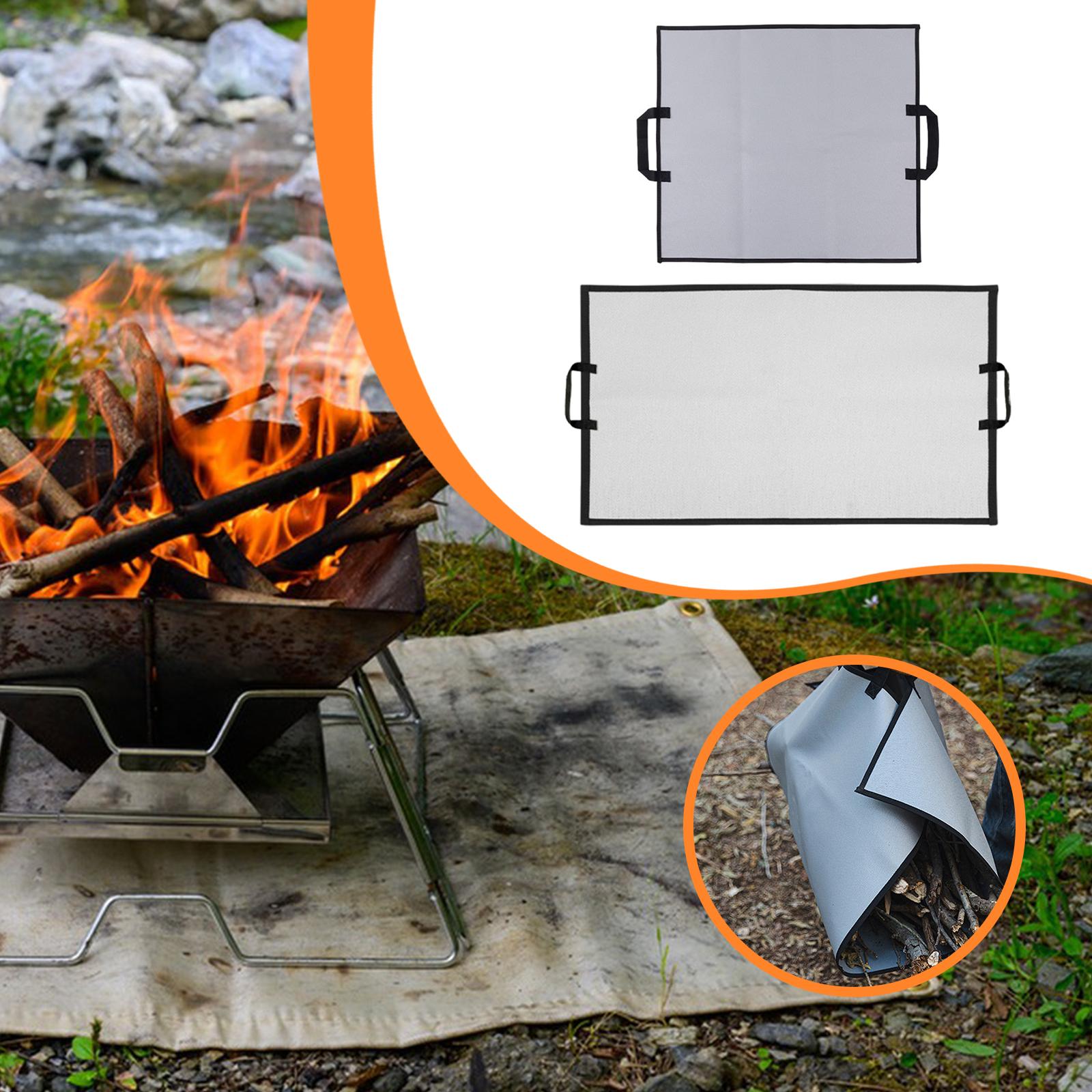 Camping Cooking Mat - Fireproof Mat Flame Retardant Mat Protective