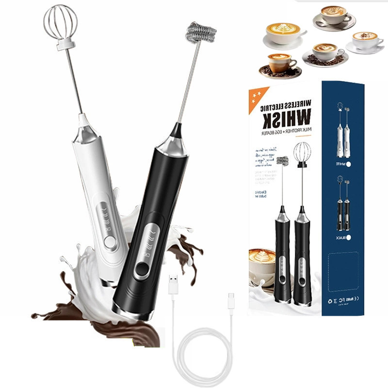 Pocket Coffee Maker - USB Electric Milk Frother Handheld Milk