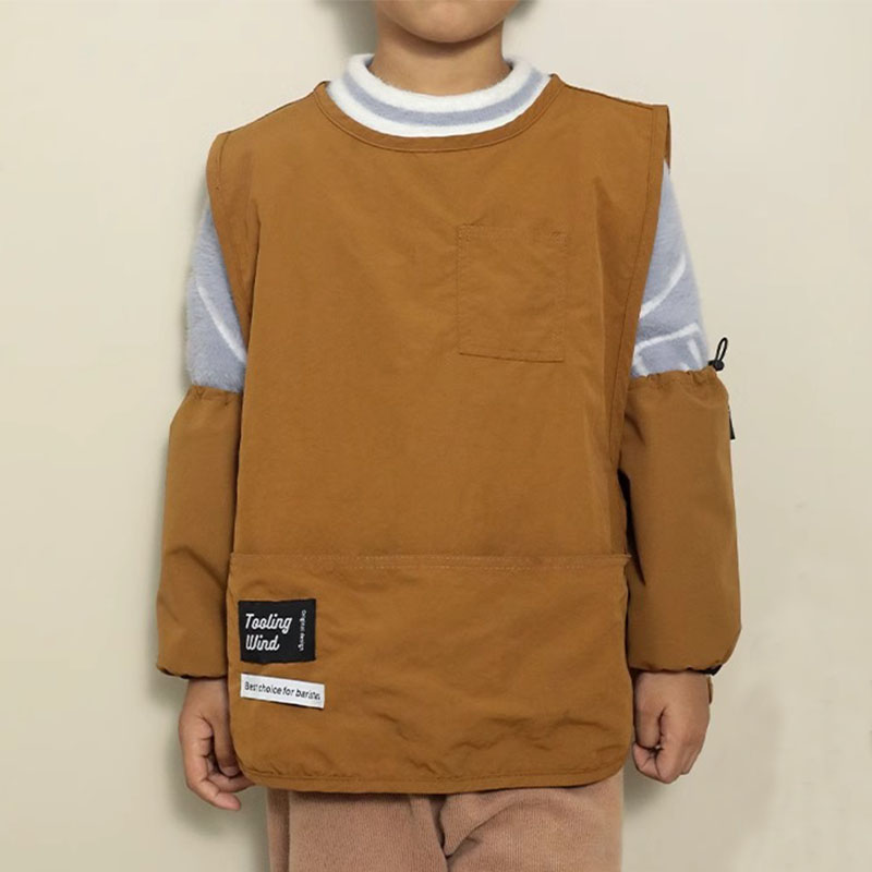 Oilproof Waterproof Kids Apron - Camping Cooking With Kids review and price
