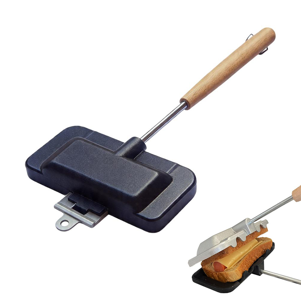 ANon-stick Aluminum Sandwich P - Camping Cooking Utensil Roll review and price