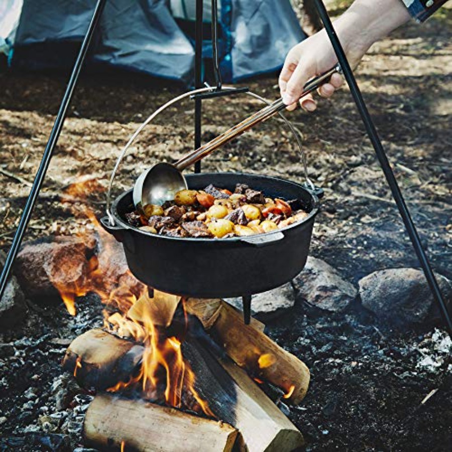 6Qt Cast Iron Camping Dutch Ov - Camp Dutch Oven Cast review and price