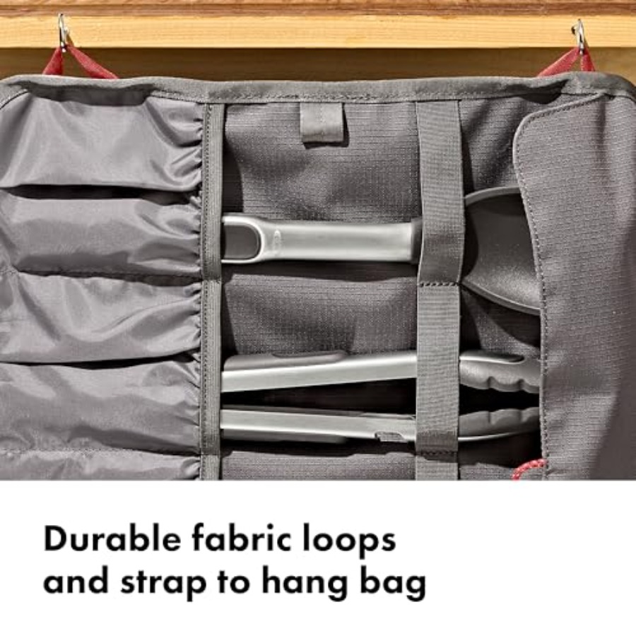 Outdoor Camp Kitchen Tool Roll - Camping Cooking Utensil Roll review and price