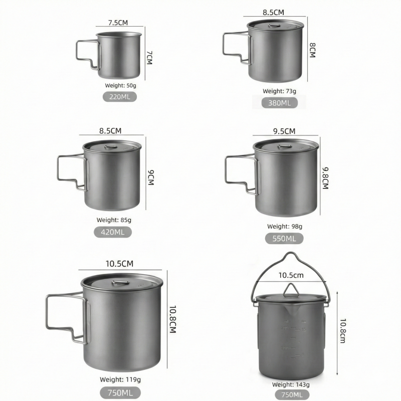 Titanium Camping Mug with Fold - Camping Cooking Unit review and price
