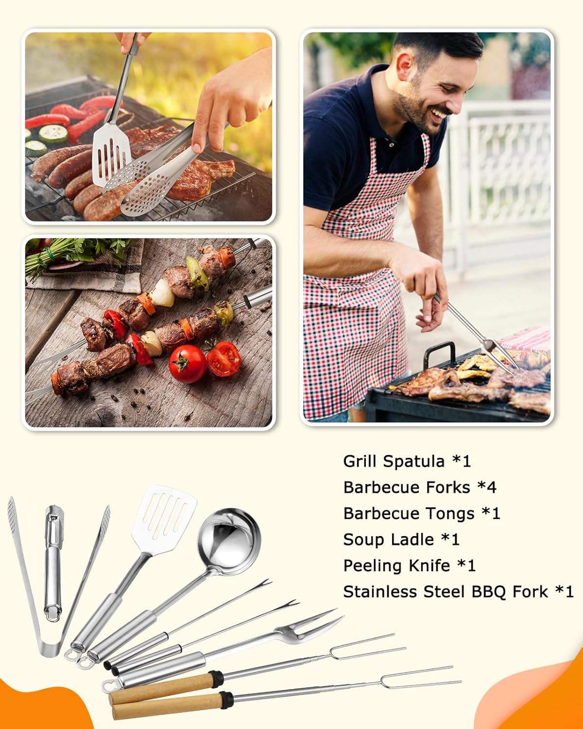 45-Piece Camping Cookware Set  - Camping Cooking Set Stainless Steel review and price