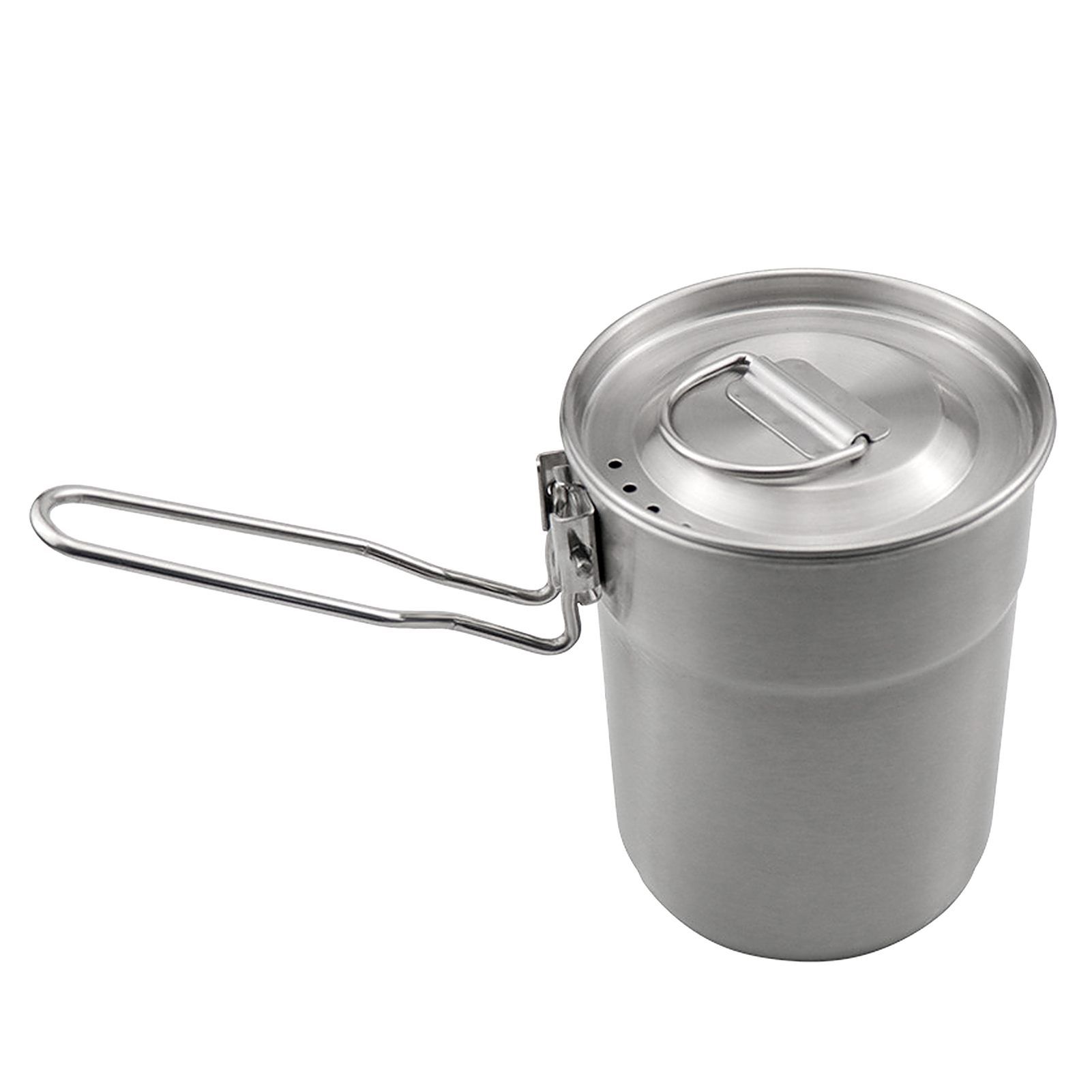 1L Coffee Cup with Folding Han - Camping Cooking Set Stainless Steel review and price
