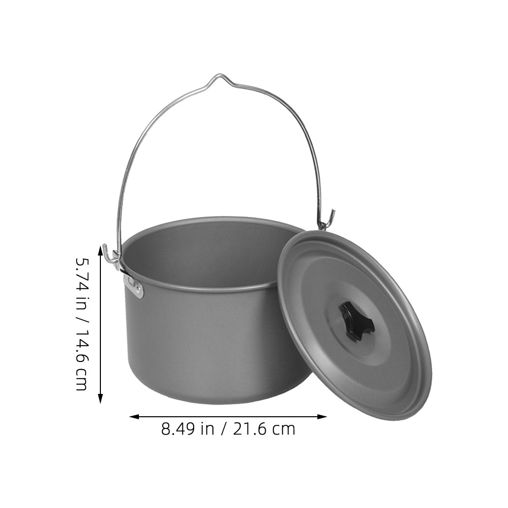 Camping Hanging Pot Large Alum - Camping No Cooking Meals review and price