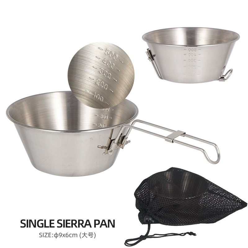 1pc Outdoor Folding Bowl Stain - Camping No Cooking Meals review and price