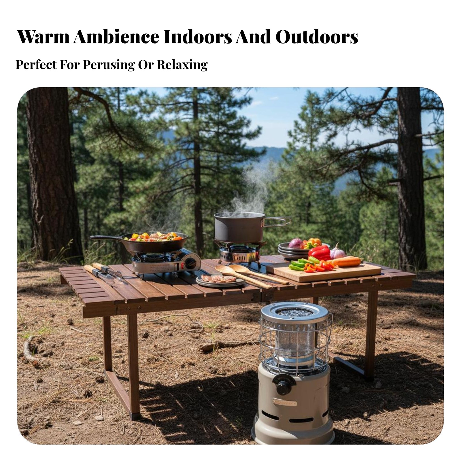 Portable Outdoor Gasification  - Camping No Cooking Meals review and price