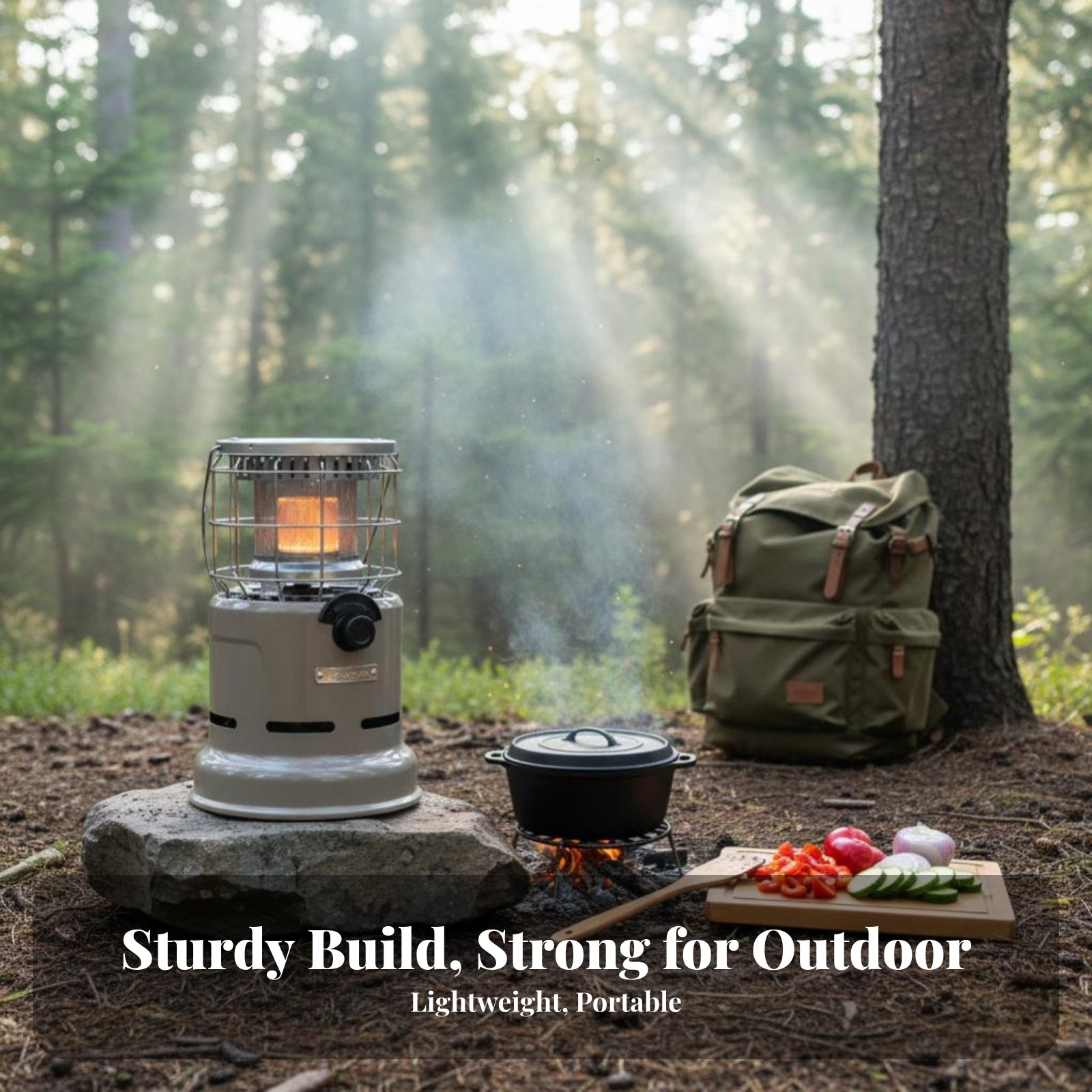 Portable Outdoor Gasification  - Camping No Cooking Meals review and price