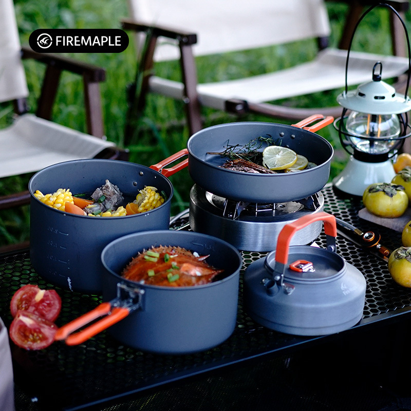 Outdoor Camping Cooker Pot Set - Camping No Cooking Meals review and price