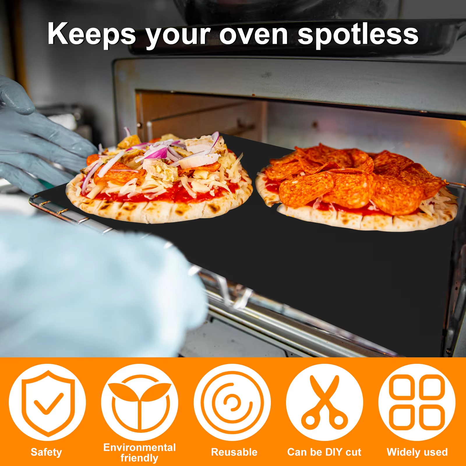 10Pcs Oven Liners Grill Mat 50 - Camping Cooking Mat review and price