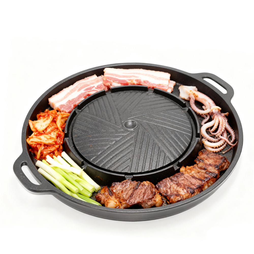 KOSUN Korean BBQ Grill Pan 2 i - Camping Cooking Grill review and price