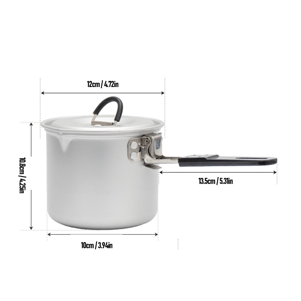 Camping Cooking Pot, 770ml Por - Camping Hiking Cooking review and price