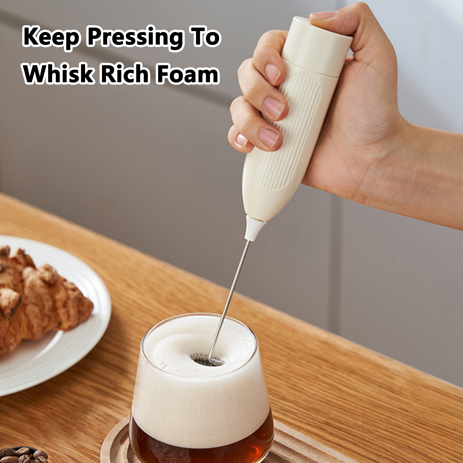 Milk Frother Handheld Electric - Pocket Coffee Maker review and price