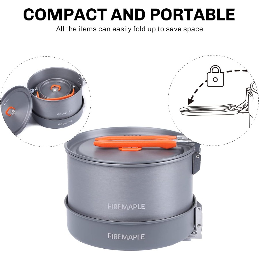 Fire-Maple Feast 4 Piece Campi - Camping Hiking Cooking review and price
