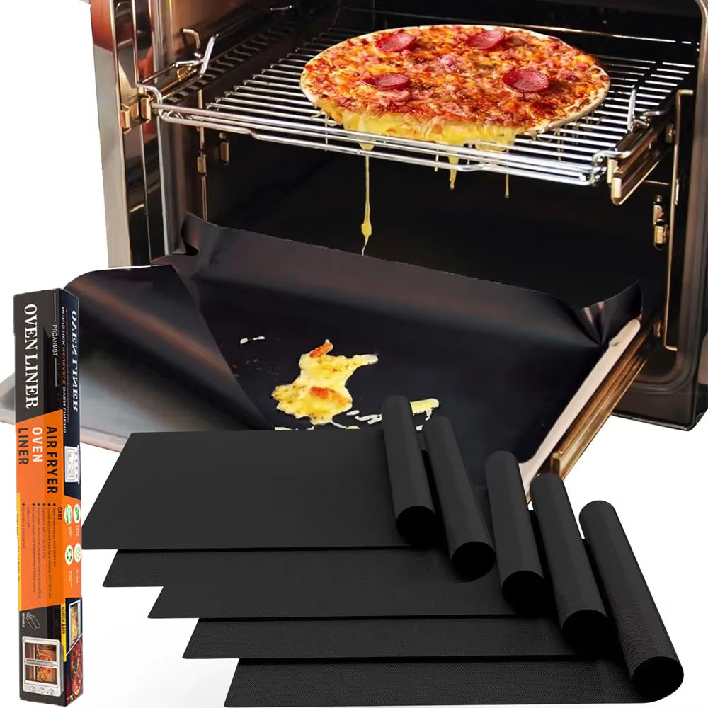BBQ Mats Oven Bottom Liners Re - Camping Cooking Mat review and price