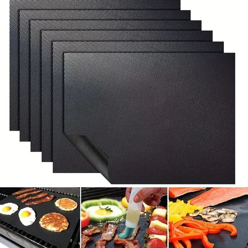 BBQ Mats Oven Bottom Liners Re - Camping Cooking Mat review and price