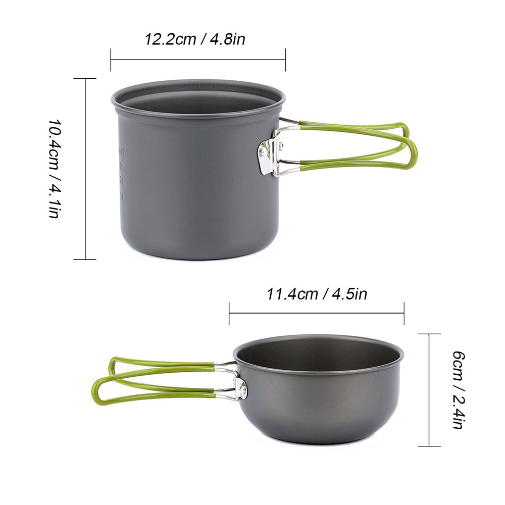 Ultralight Camping Pots Cookwa - Camping Cooking Unit review and price