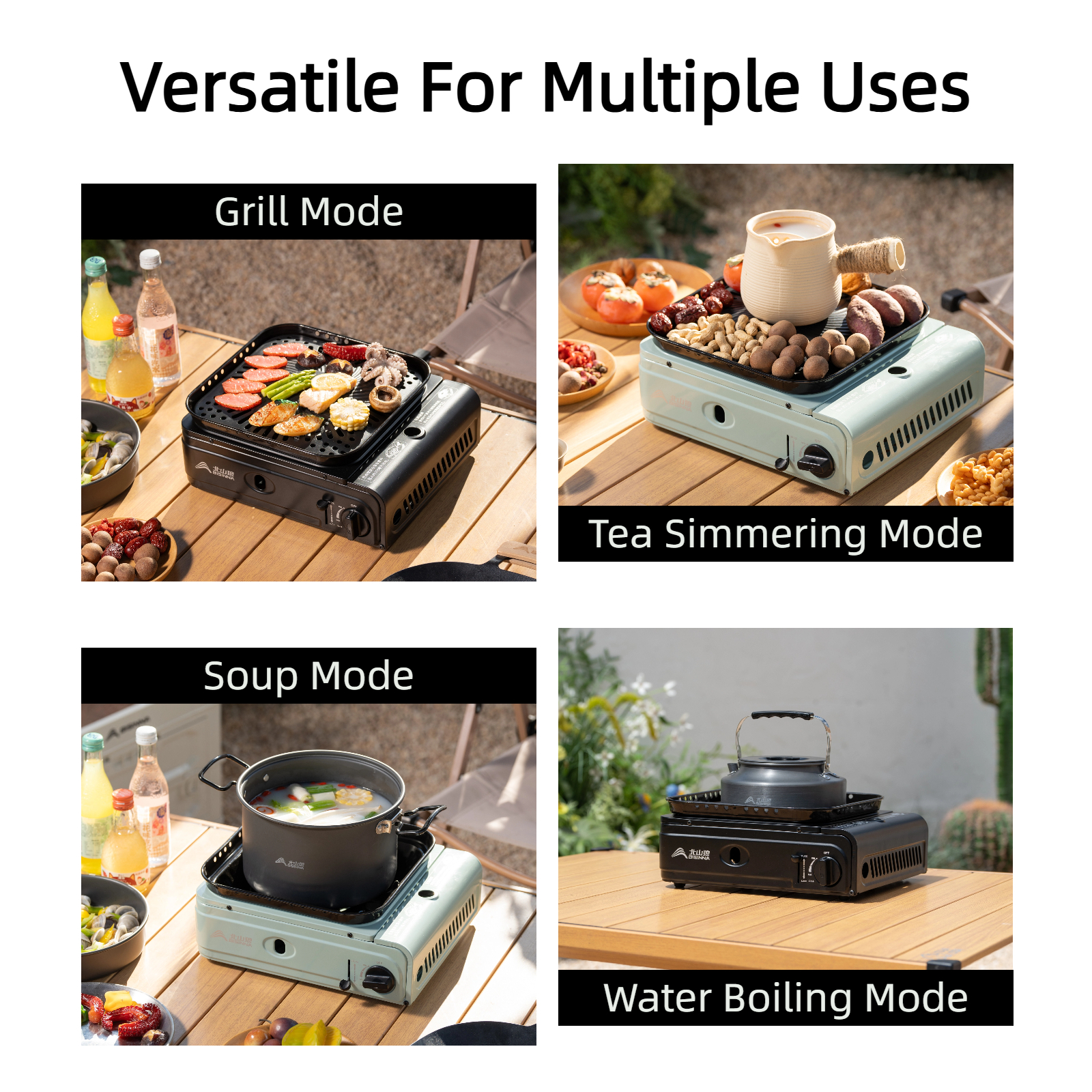 BISINNA Camping Gas Stove Port - Camping Cooking Electric review and price