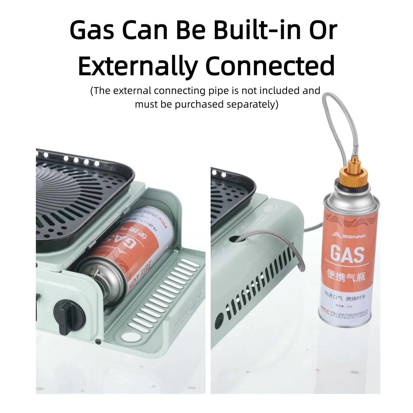 BISINNA Camping Gas Stove Port - Camping Cooking Electric review and price