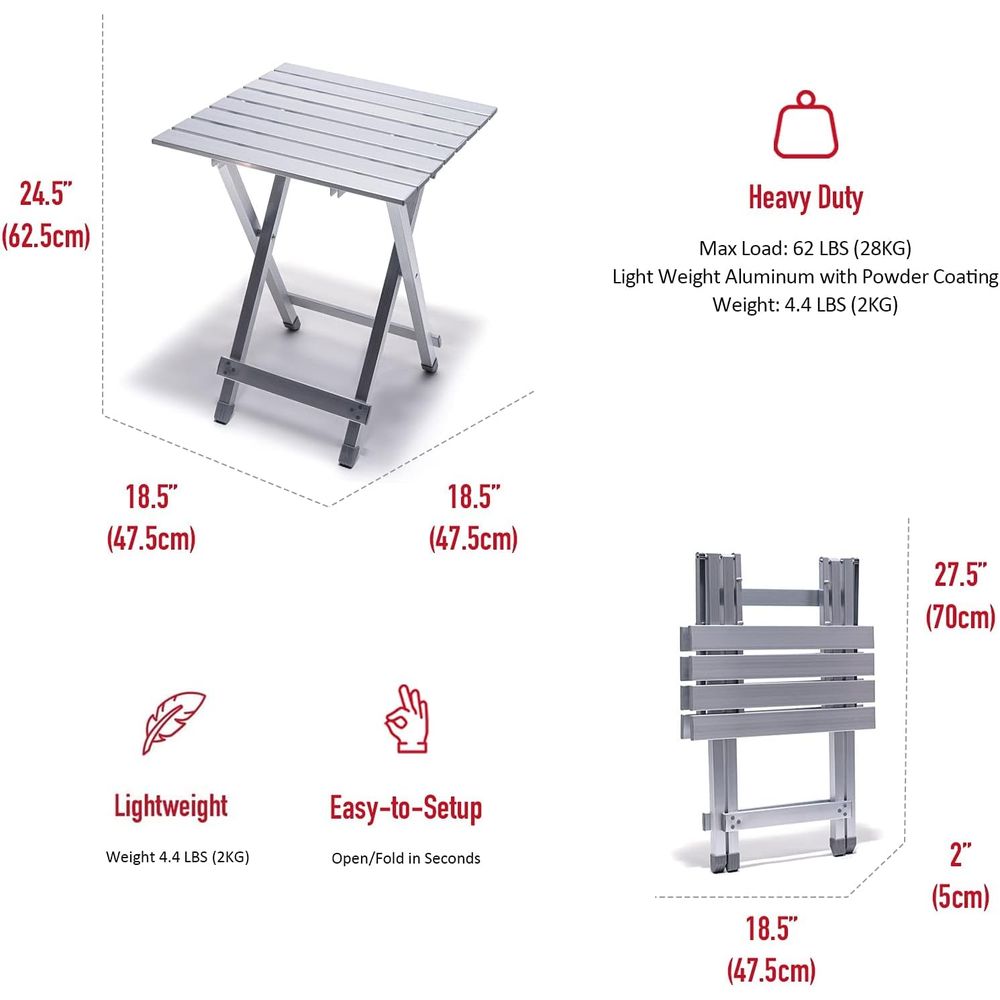 olding Camping Table - Lightwe - Camping Hiking Cooking review and price
