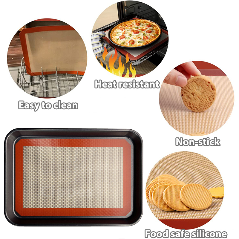 1PC, 2PCS Silicone Baking Mats - Camping Cooking Mat review and price