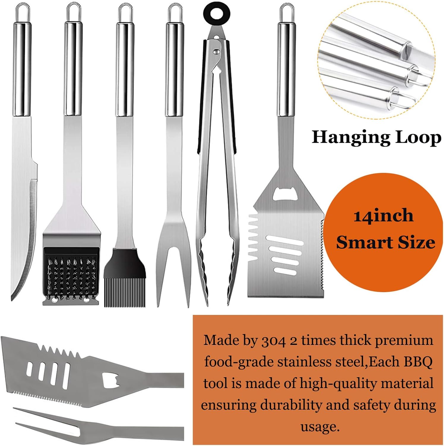 Grill Set with Apron for Men,  - Camping Cooking Set review and price