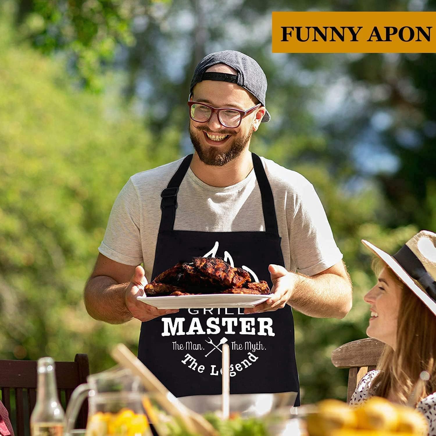 Grill Set with Apron for Men,  - Camping Cooking Set review and price