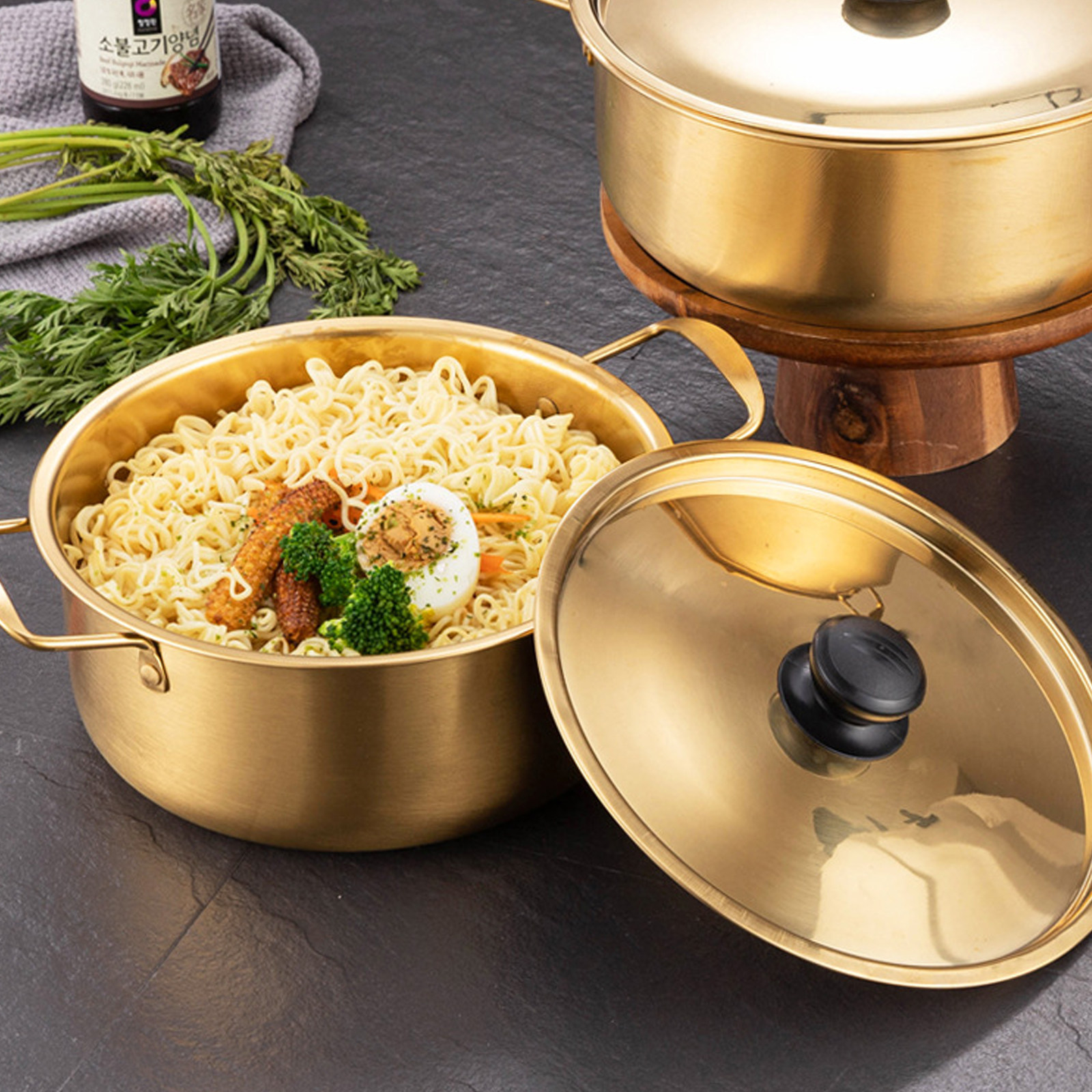 Stainless Steel Ramen Pot with - Camping Hiking Cooking review and price
