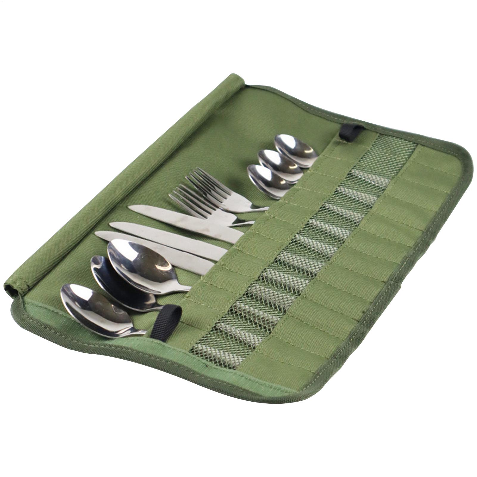 Camping Cutlery Roll Pack Cuis - Camping Cooking Utensil Roll review and price