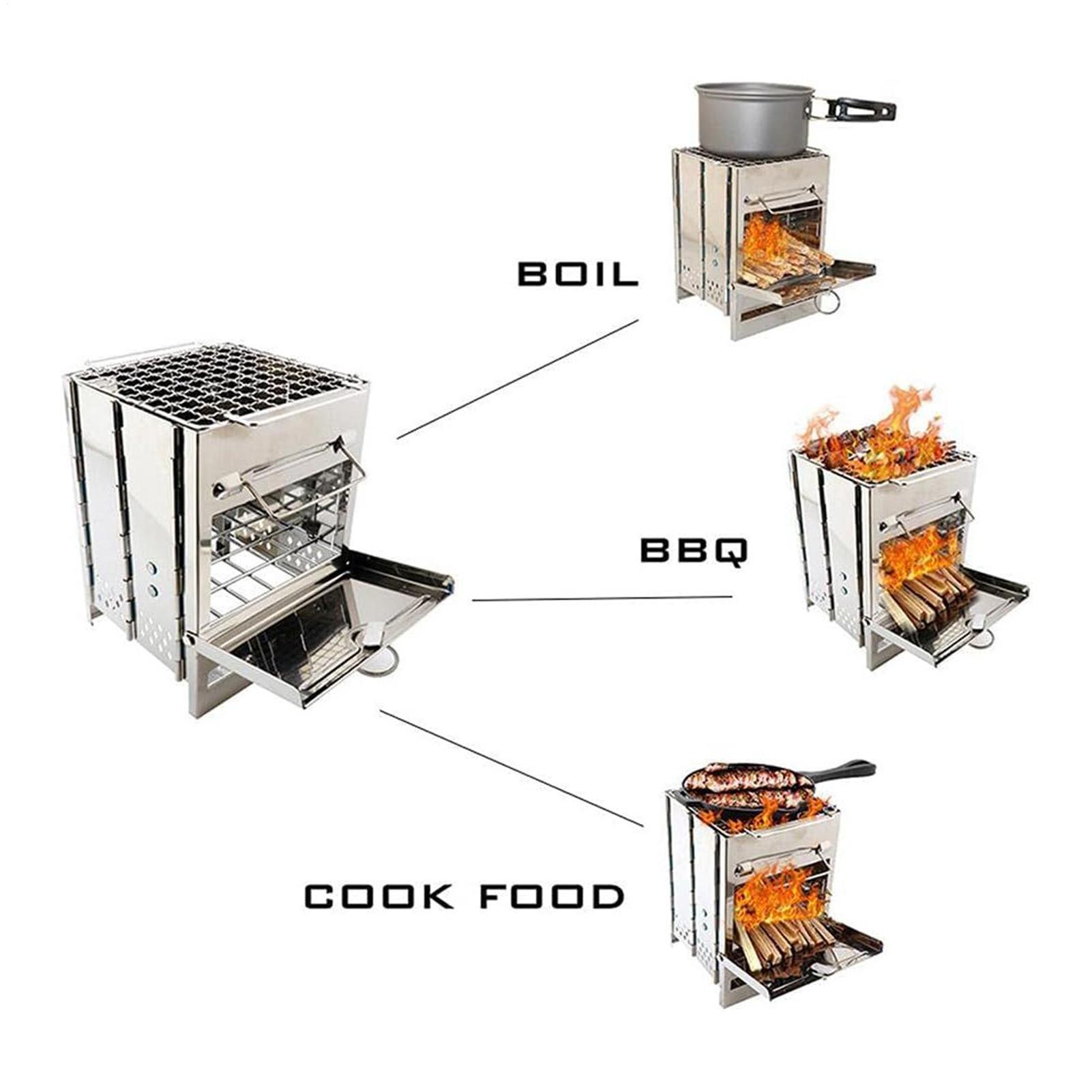 Portable Camping Stove Stainle - Camping No Cooking Meals review and price