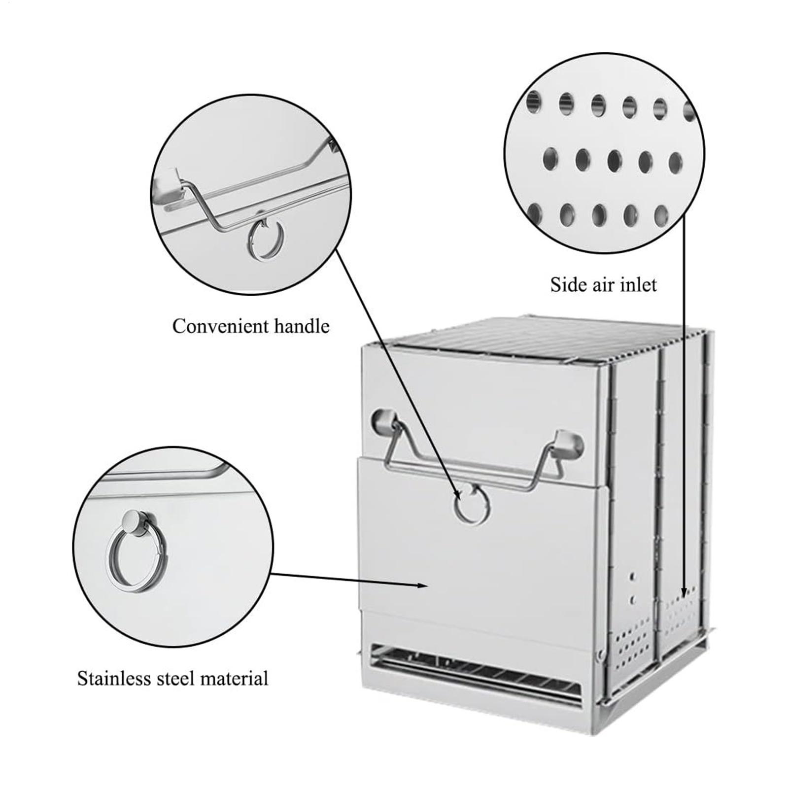 Portable Camping Stove Stainle - Camping No Cooking Meals review and price