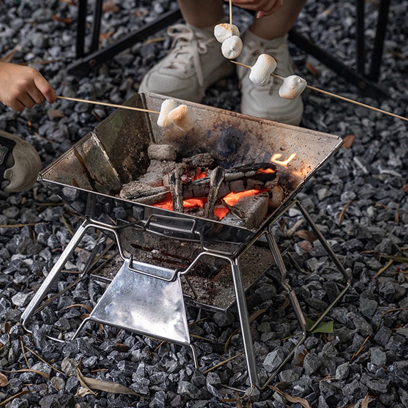 Portable Campfire Fire Pit BBQ - Camping Cooking Electric review and price