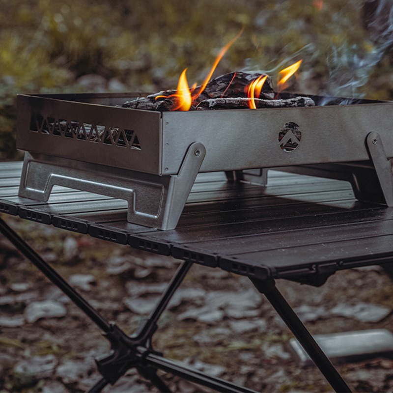 Portable Campfire Fire Pit BBQ - Camping Cooking Electric review and price