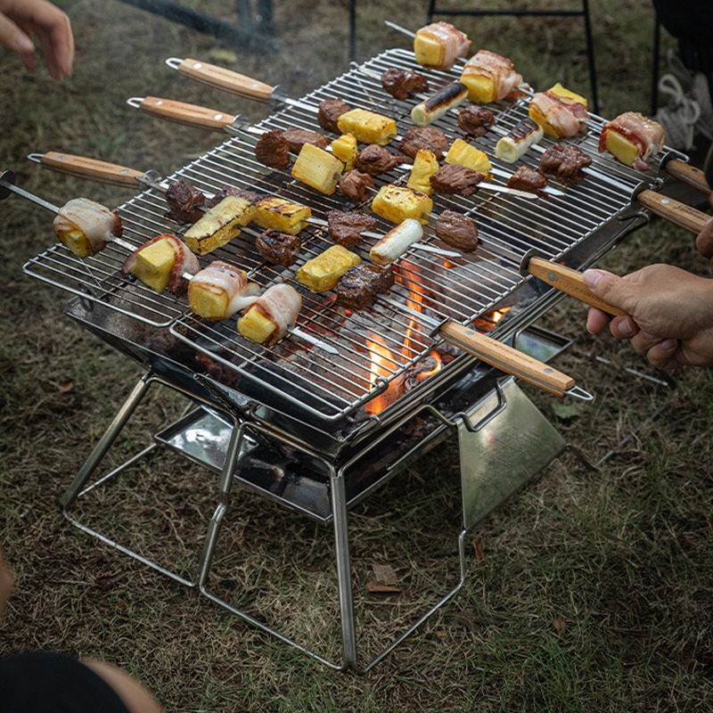Portable Campfire Fire Pit BBQ - Camping Cooking Electric review and price