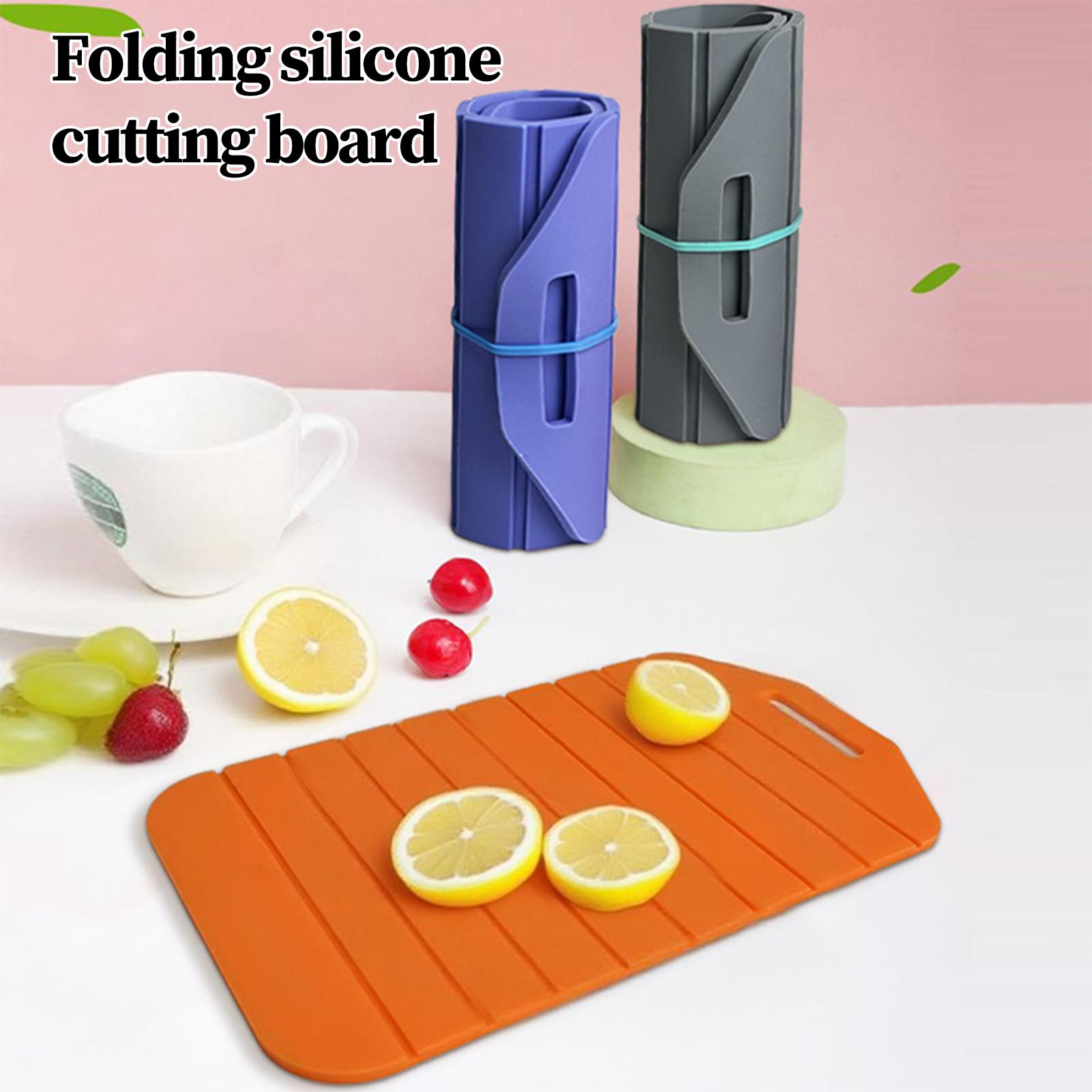 Silicone Folding Cutting Board - Camping Cooking Mat review and price