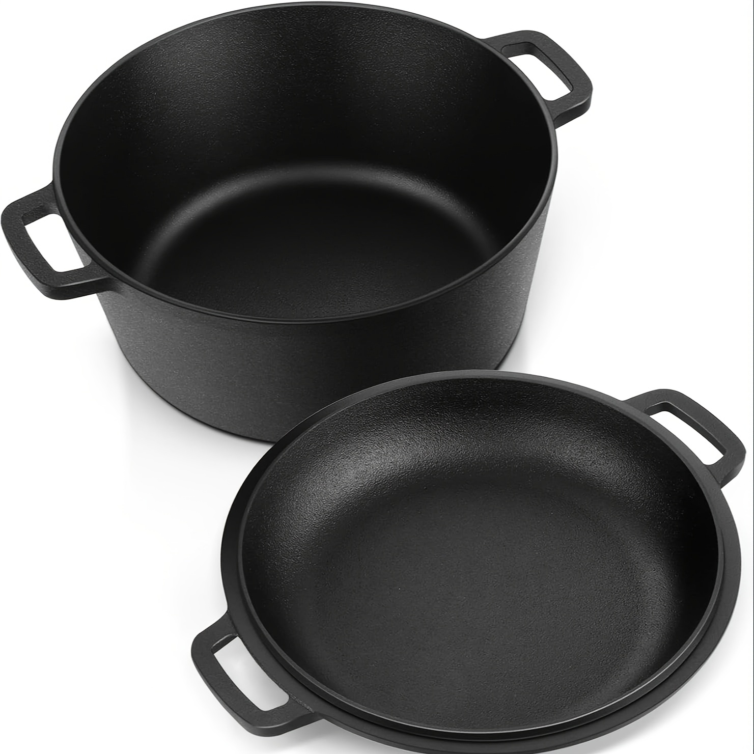 us5 QT Cast Iron Dutch Oven Po - Camp Dutch Oven Cast review and price