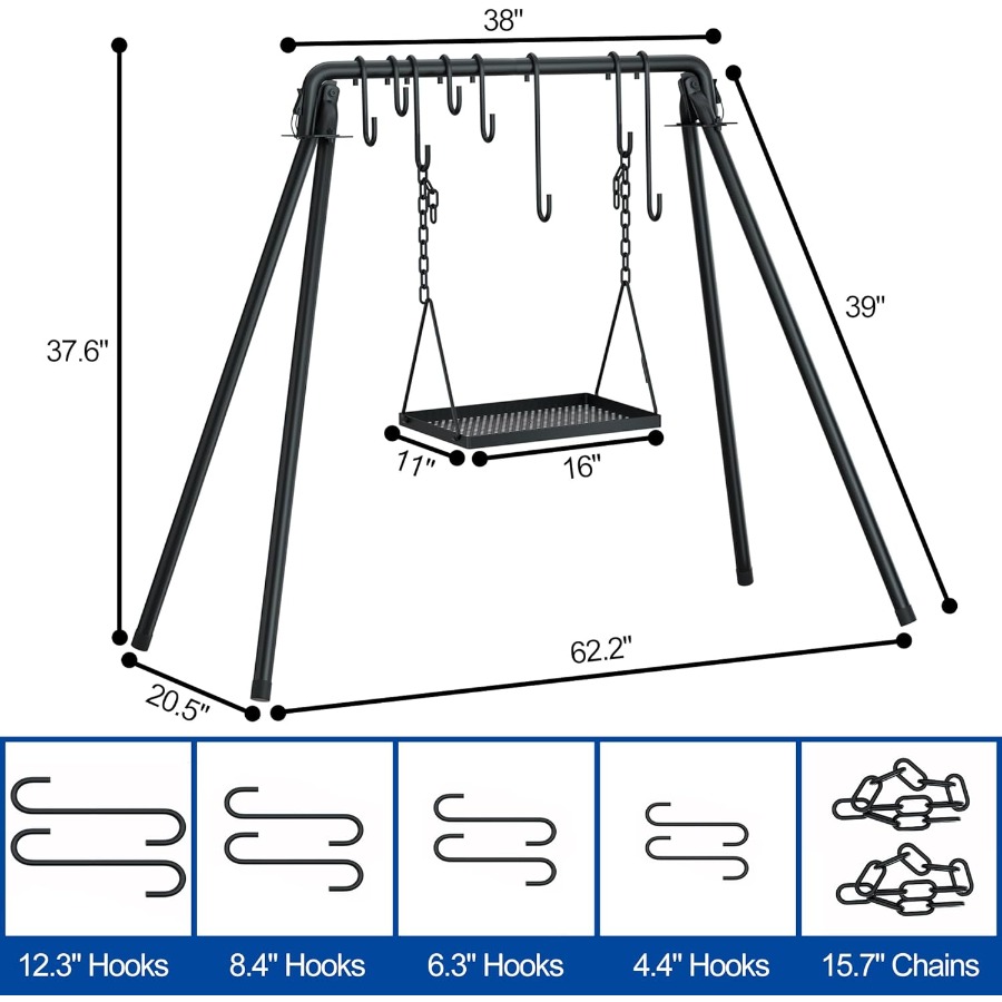 RELIANCER Grill SwingCampfire  - Camping Cooking Grill review and price