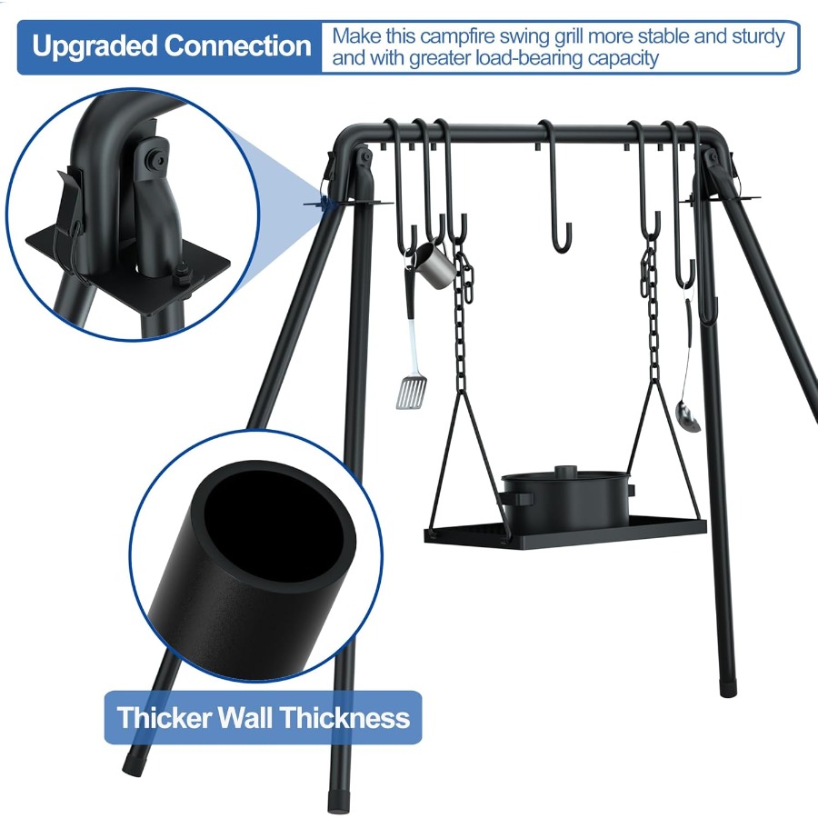 RELIANCER Grill SwingCampfire  - Camping Cooking Grill review and price