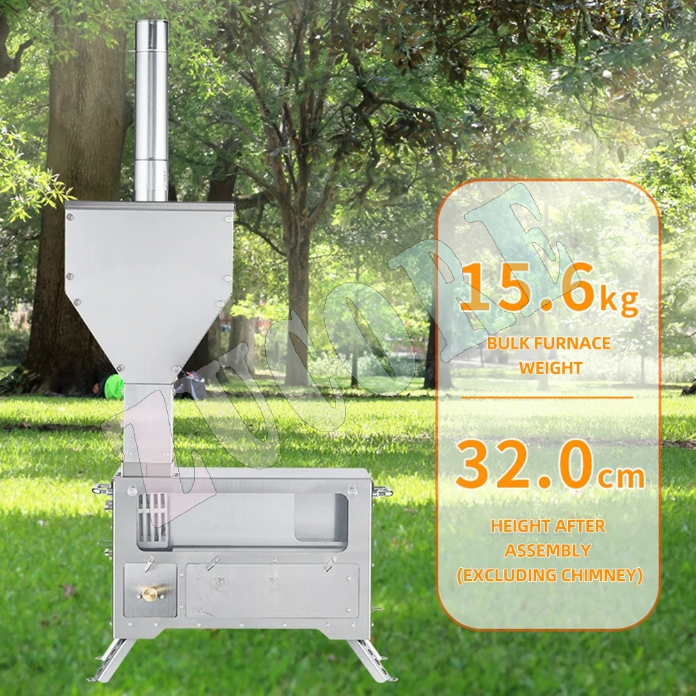 Portable Outdoor Fire Wood Hea - Camping Cooking Fire Stove review and price