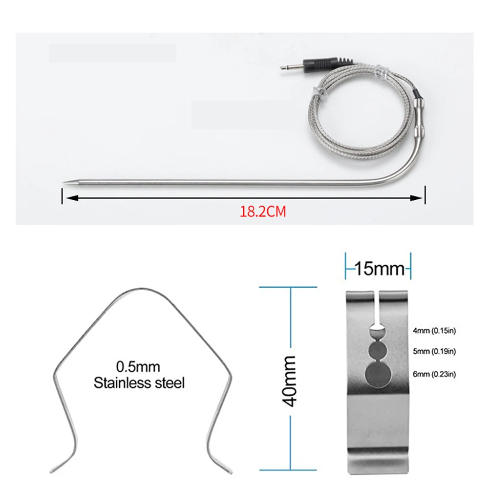 3pcs Oven Oven Temperature Det - Meat Thermometer Camp review and price
