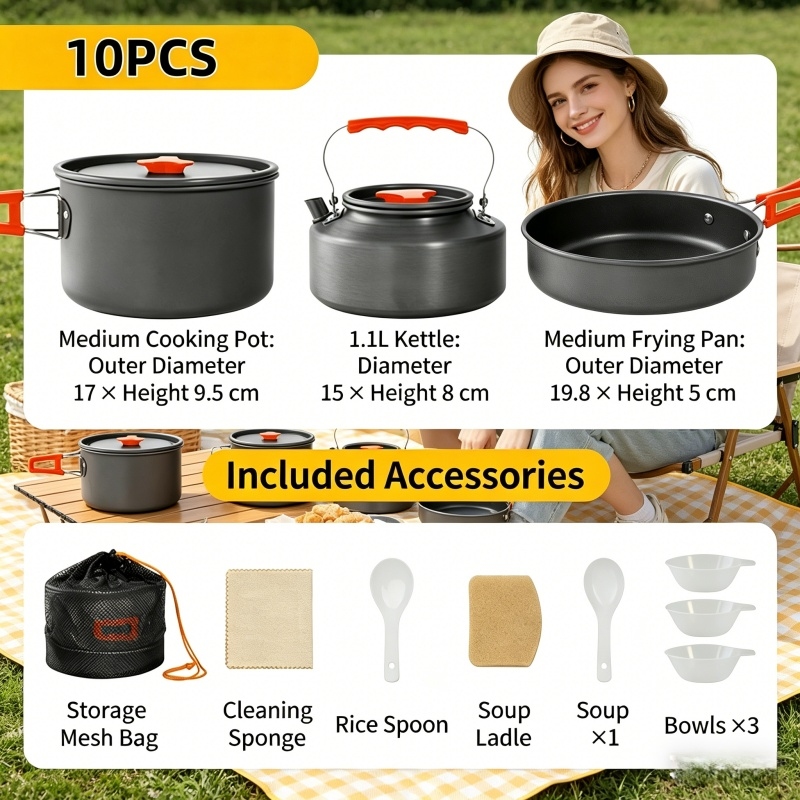 Home Household Camping Cookwar - Camping Cooking Set review and price