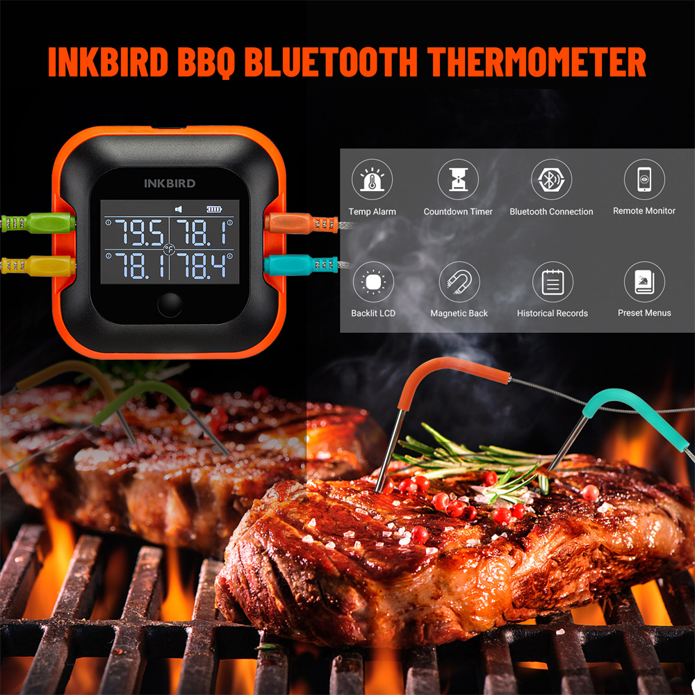 INKBIRD Bluetooth Meat Thermom - Meat Thermometer Camp review and price
