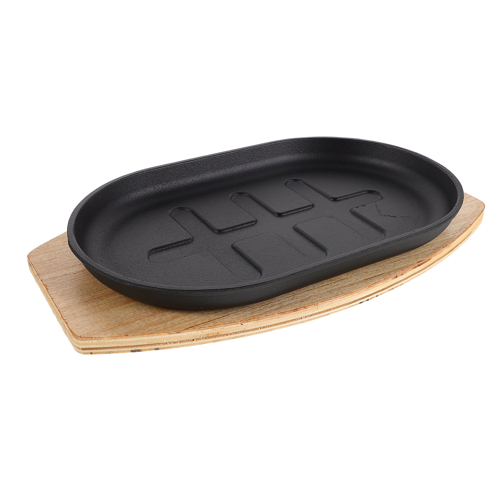 Cast Iron Sizzling Plate Pre-S - Camping Cooking Grill review and price